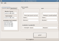 Screenshot of application window, version 0.3